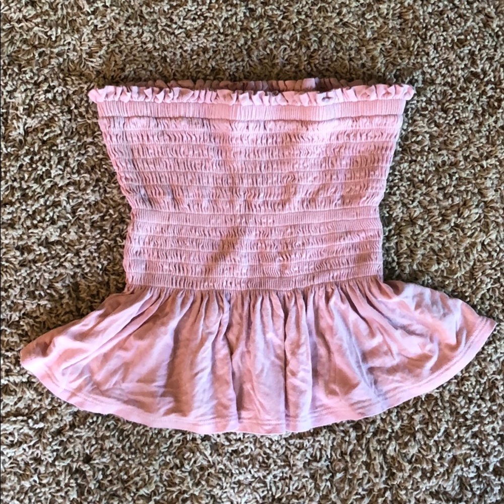 Pink crop top